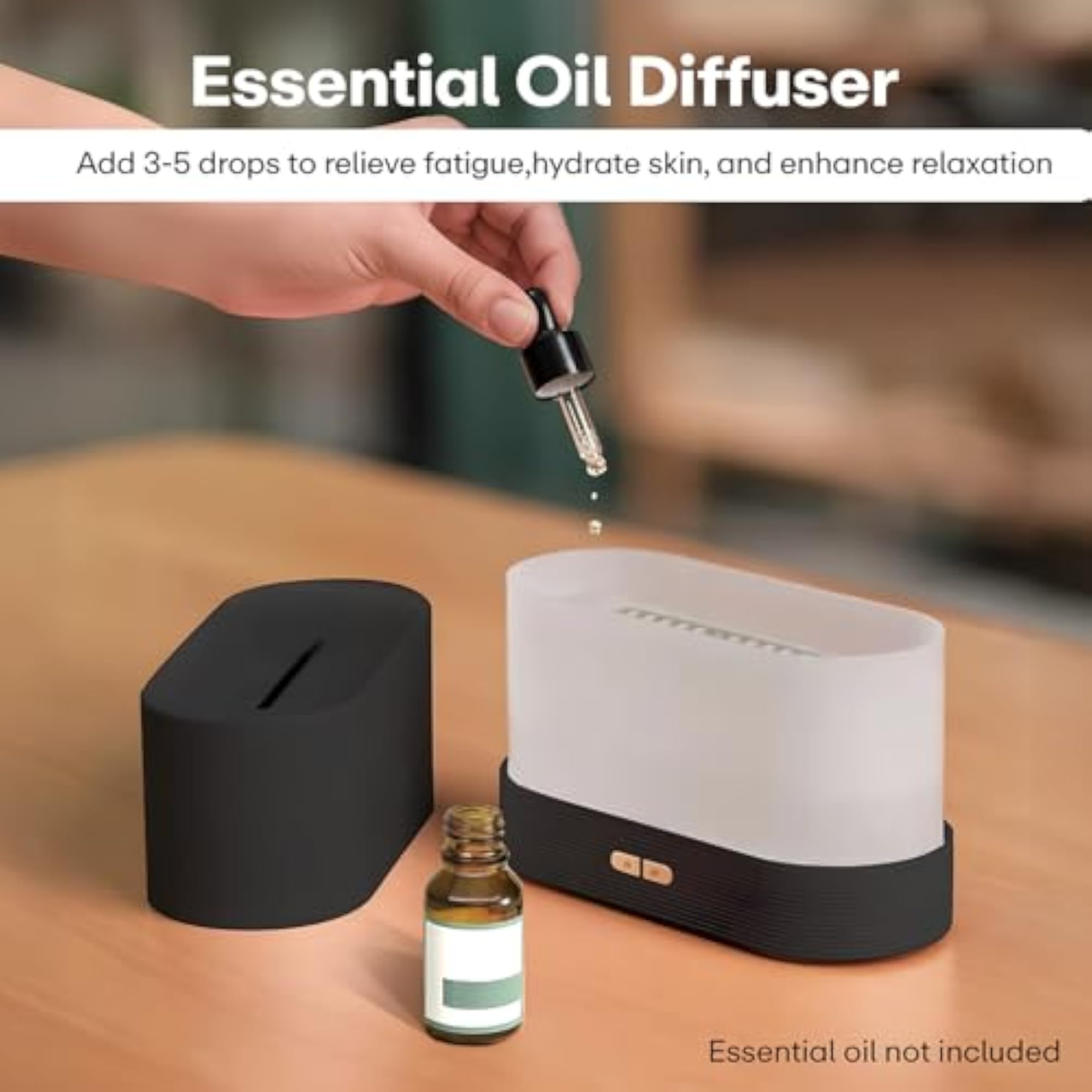 PRIME PICK Polypropylene Aroma Diffuser with Adjustable Brightness